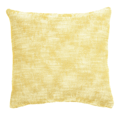 Tiseco kussen Melange geel 45 x 45 cm