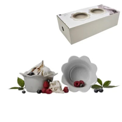 Sagaform Piccadilly schale 13 cm grau set von 2