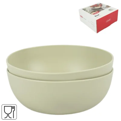 Curver kom grijsgroen 16 cm set van 2