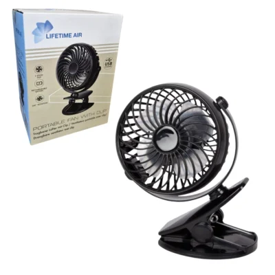Lifetime Air usb ventilator draagbaar met clip