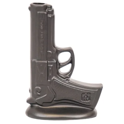 Housevitamin vaas Gun zwart 22 cm