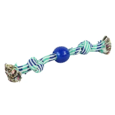 Hondenspeelgoed touw blauw 30 cm