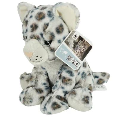 (R) Knuffel WWF sneeuw luipaard 24 cm
