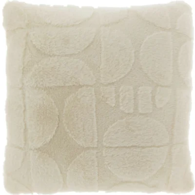 Unique Living kussen Milan dove white 45 x 45 cm