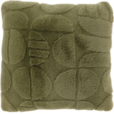 Unique Living kussen Milan winter green 45 x 45 cm