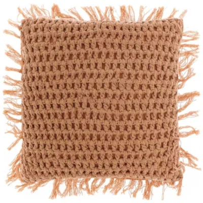 Unique Living kussen Tufo camel 45 x45 cm