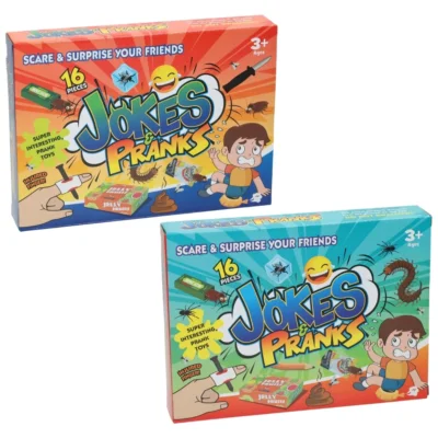 Jokes & Pranks speelset 16-delig