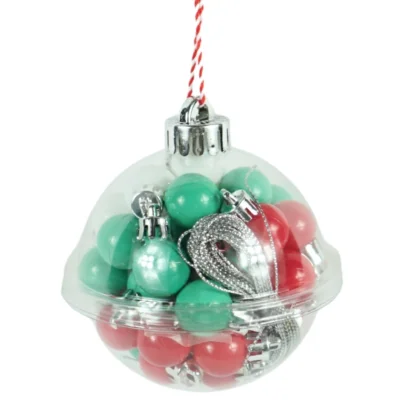 Wilko kerstbal met 40 mini kerstballen 8 cm