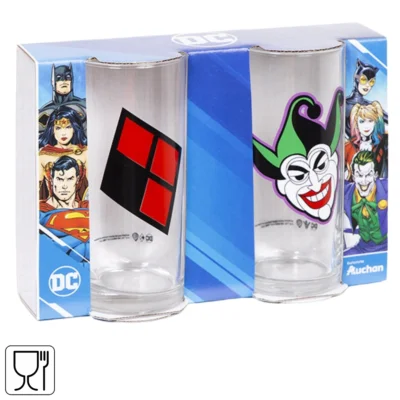DC Glaeser Harley Quinn & Joker 270 ml Set mit 2