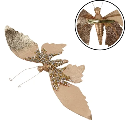 Wilko Schmetterling mit Clip 23 cm 4 Stück