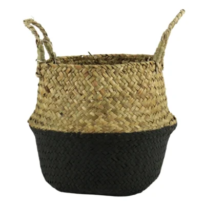 Mand zeegras bruin/zwart 19 cm