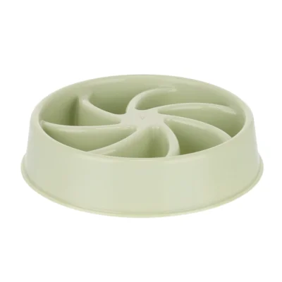 Relaxdays honden anti-schrok voerbak waaier groen 20,5 cm