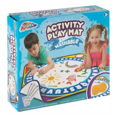 Grafix speelmat afwasbaar 47 x 47 cm