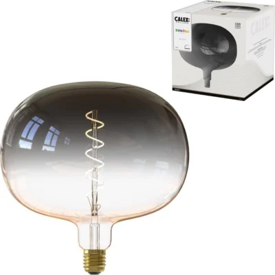 Calex Lampe LED Avesta 5W E27 Grau 22 cm