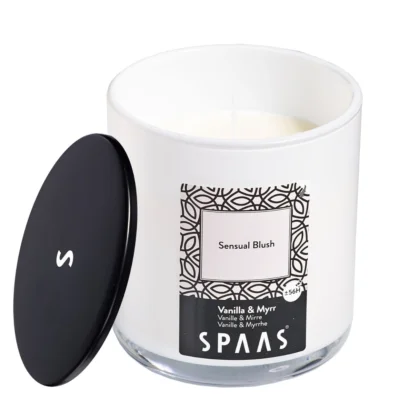 (R) Spaas geurkaars in glas Sensual blush 11 cm