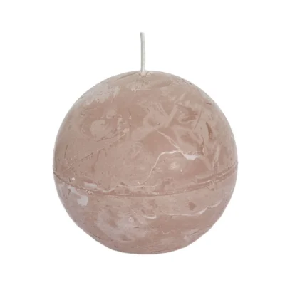 (R) Spaas bolkaars beige 8 cm