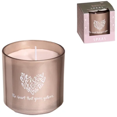 (R) Spaas geurkaars in glas Crystal Mornings 7,5 cm