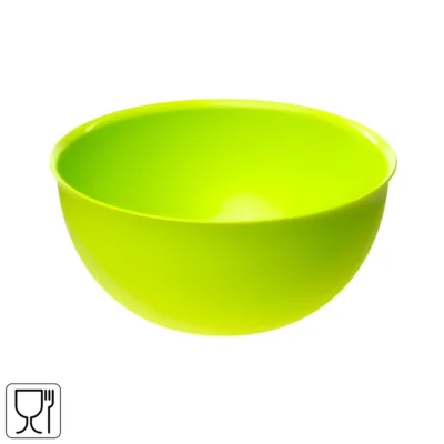 Kom kunststof groen 24,5 cm
