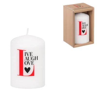 Out of the Blue stompkaars Live Laugh Love 6 x 8 cm