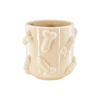 Housevitamin bloempot Dick beige 11,5 cm