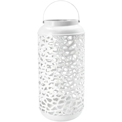 Noor Living windlicht wit 38 cm