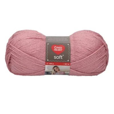 Red Heart Soft acryl garen roze 100 gr 167 m