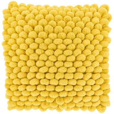 Unique Living Kissen Alina lemon yellow 45 x 45 cm