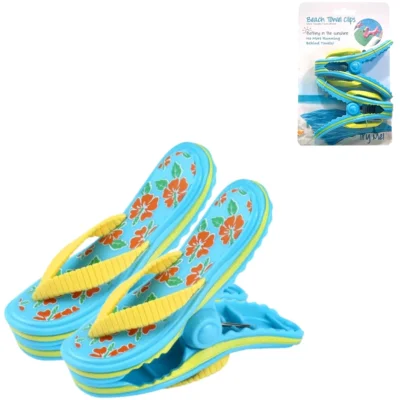 Handdoek XL clip Flip Flop set van 2