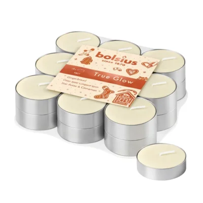 Bolsius geur theelichten Cookie Fever 4 cm set van 18