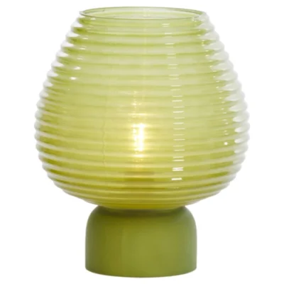 Light & Living tafellamp Alenna LED op batterij groen 27 cm
