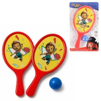 Pinocchio and friends tennis set 25 cm 3 delig