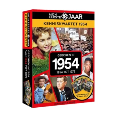 Mijn eerste 18 jaar kenniskwartet 1954 Belgie