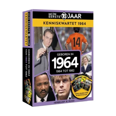 Mijn eerste 18 jaar kenniskwartet 1964 Nederland