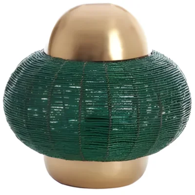 Light & Living tafellamp Cetara EU stekker groen 33 cm