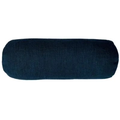 Tiseco Nackenrolle Cotton Slub insigna blau 15 x 45 cm