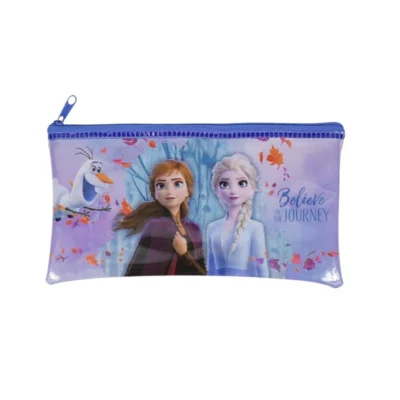Etui met inhoud frozen blauw 18 cm