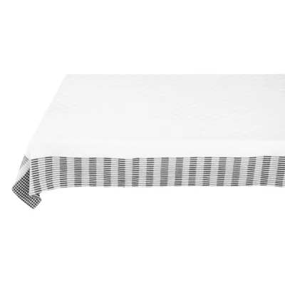 Vtwonen tafelkleed Square zwart/wit 150 x 250 cm