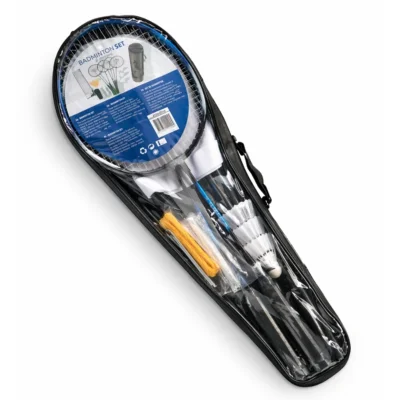 Complete badminton set met net
