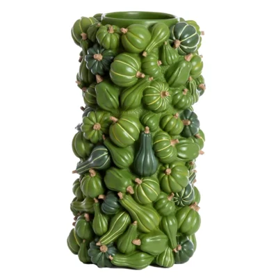 Light & Living vaas Pumpkin groen 49 cm