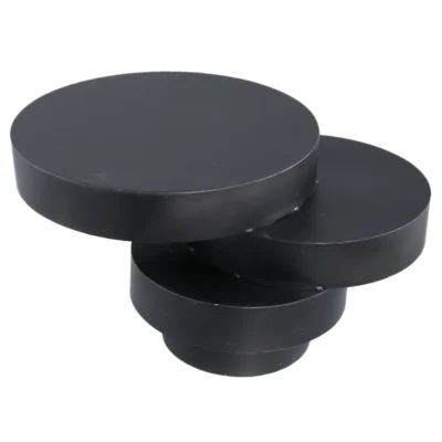 PTMD bijzettafel Essy zwart 68 cm