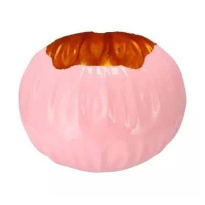 870723 Pot Marrakech licht roze goudkleurig 50 cm
