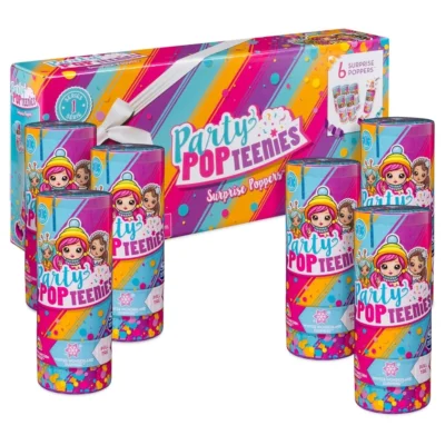 Surprise Poppers 6 stuks