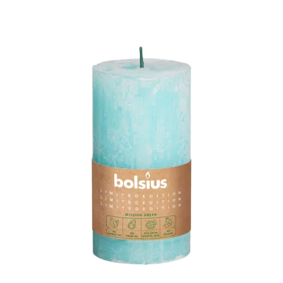 Bolsius stompkaars rustiek sky 6,8 x 13 cm