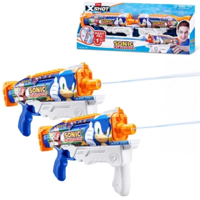 Zuru Xshot skins Sonic waterpistool 34 cm 2 stuks