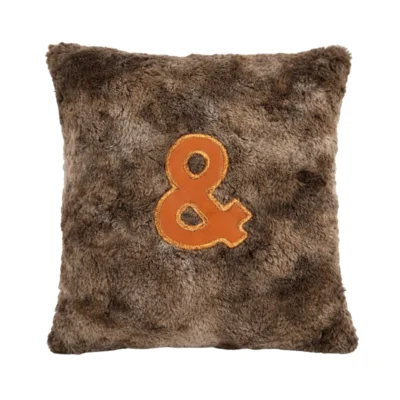 Ateliers du Linge kussen Chic & bruin 30 x 30 cm