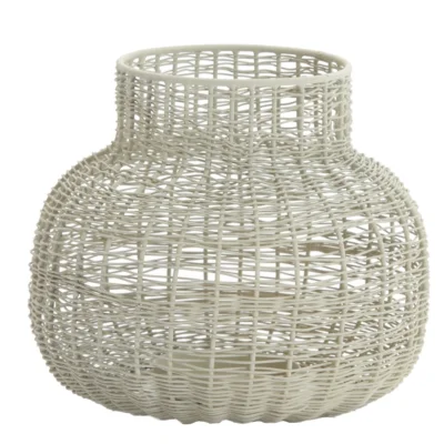 Light & Living theelichthouder Valery grijs 17 cm
