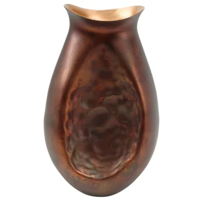 PTMD bloempot Yinna koperkleurig 38 cm