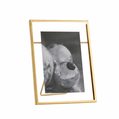 J-Line fotolijst goudkleurig 10 x 15 cm