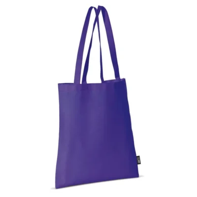 Schoudertas non woven paars 41 cm