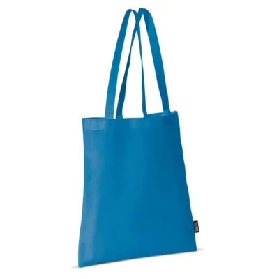 Schoudertas non woven blauw 41 cm